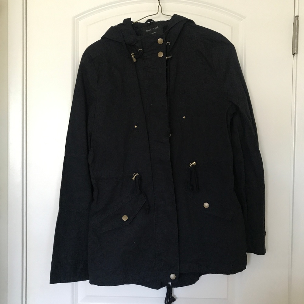 Love Tree Navy Utility Jacket - NEVER WORN
